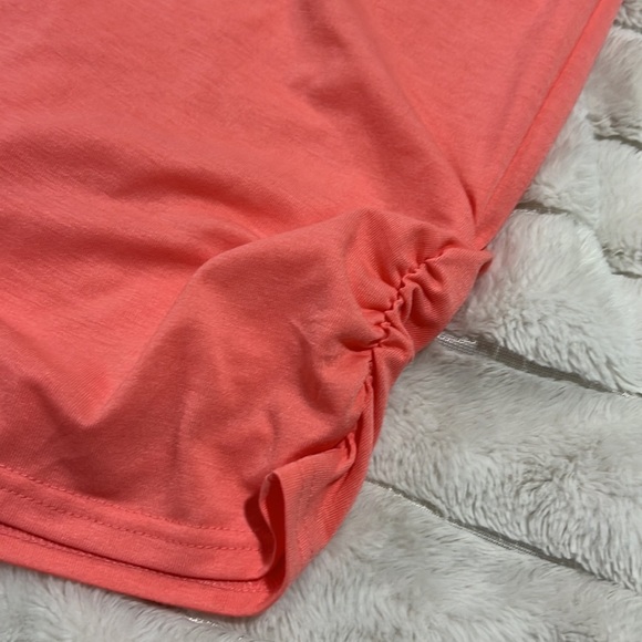 Womens Ruched Cowl Neck Tank Top- XL - Picture 3 of 6